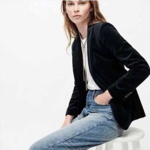 J.Crew Velvet Parke Blazer Deep Navy sz 4